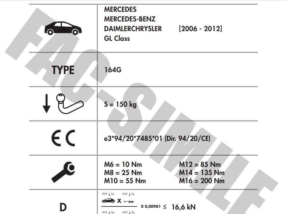 YATAY SÖKTAK MERCEDES GL - GLE - ML 