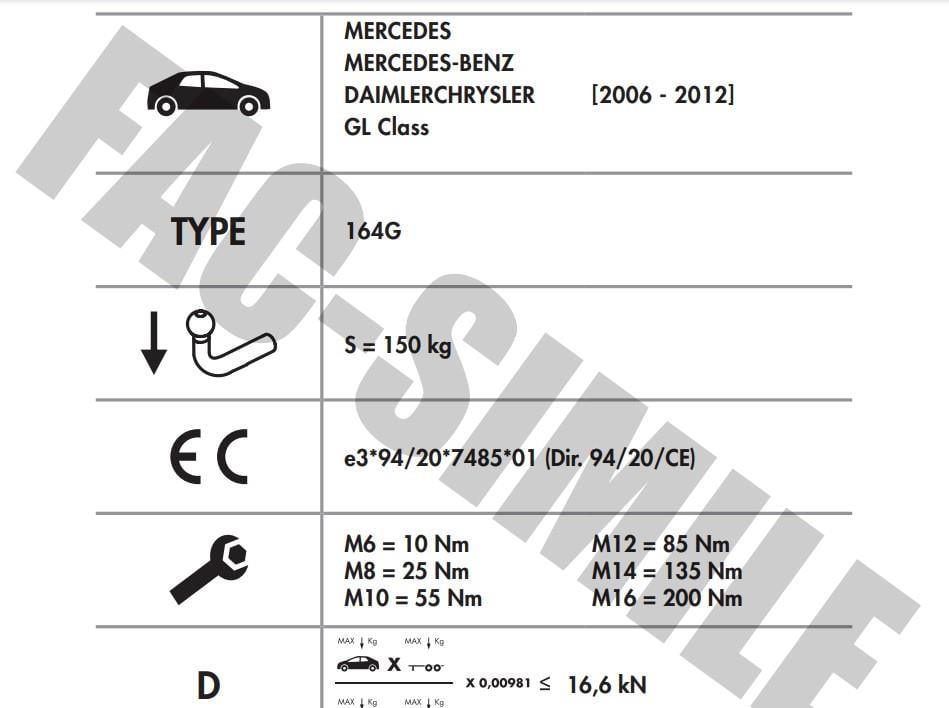 MERCEDES GL - GLE - ML 