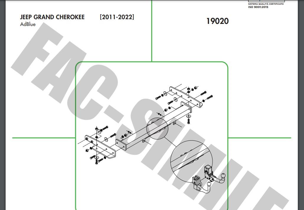 JEEP GRAND CHEROKEE DİKEY SÖK TAK GİZLİ MODEL 