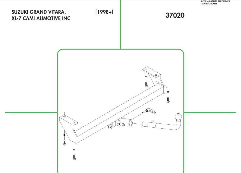 YATAY SÖKTAK SUZUKİ GRAND VİTARA