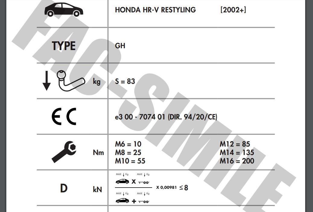HONDA HR-V 
