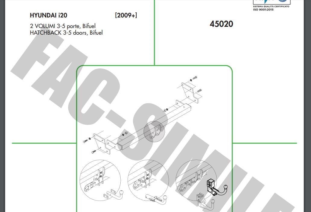HYUNDAİ  İ20 DİKEY SÖKTAK