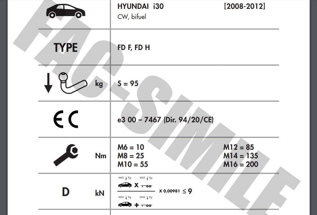 HYUNDAİ  İ30 SW  DİKEY SÖKTAK