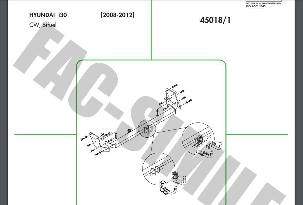 HYUNDAİ  İ30 SW  DİKEY SÖKTAK