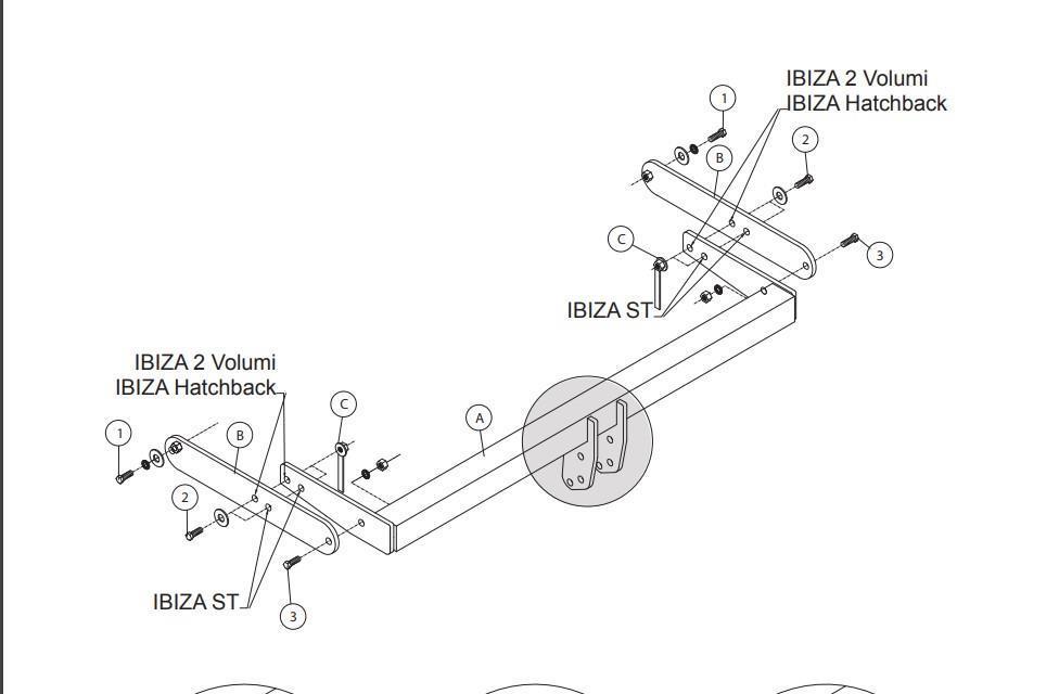 DİKEY SÖKTAK SEAT İBİZA