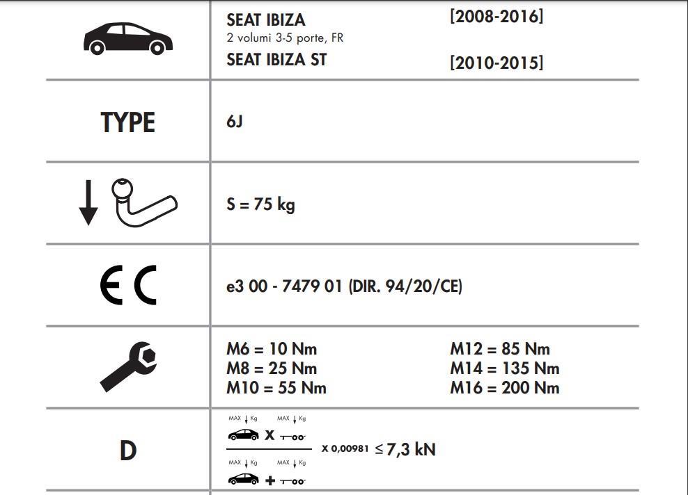YATAY SÖKTAK SEAT İBİZA