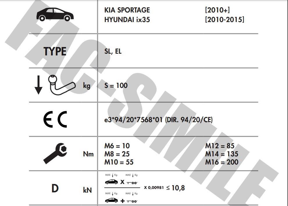 YATAY SÖKTAK HYUNDA İX35  - KİA SPORTAGE