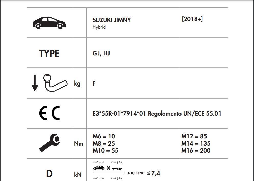 YATAY SÖKTAK SUZUKİ JİMNY