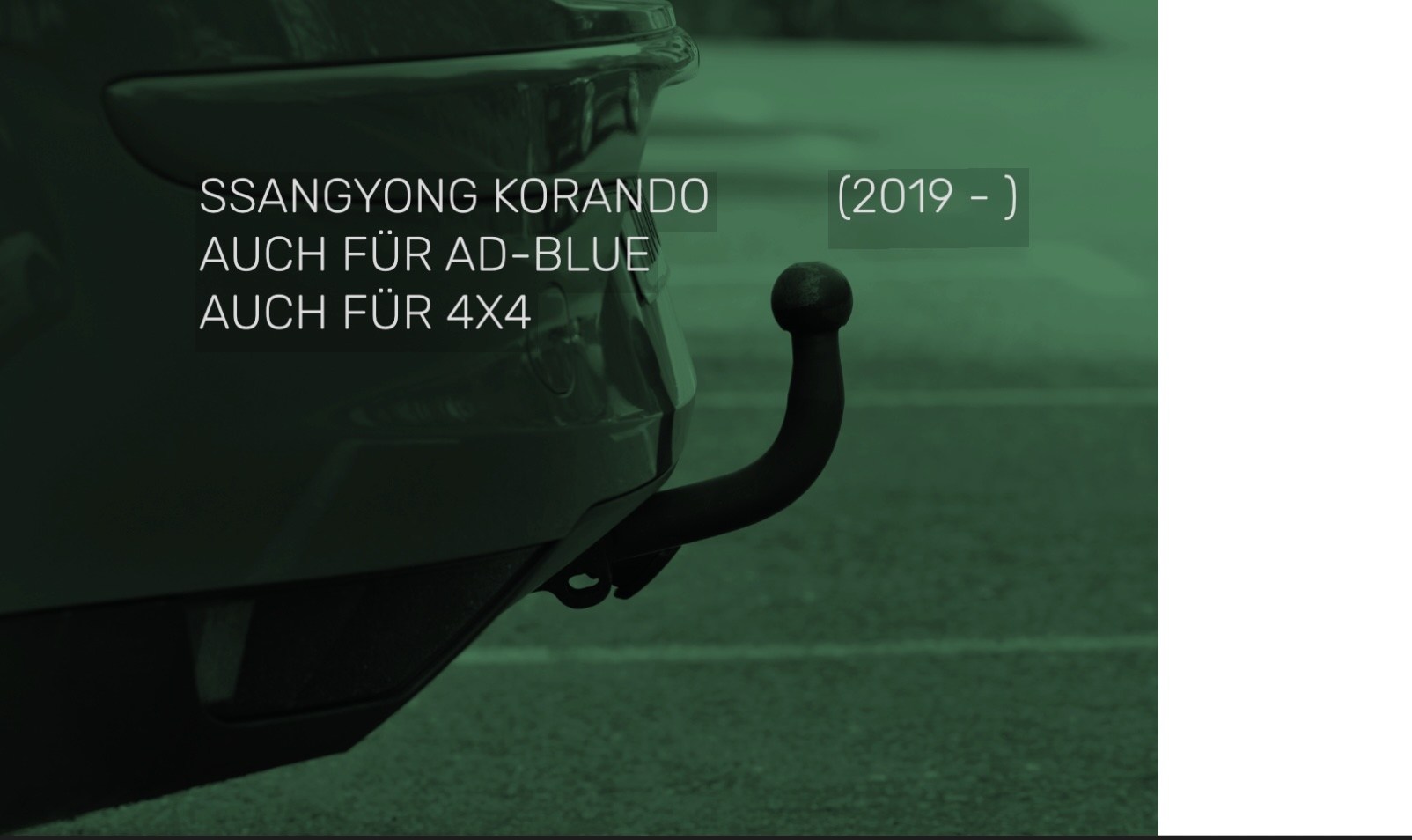 SSANGYONG KORANDO (AD-BLUE ve 4x4 dahil) (2019 - )