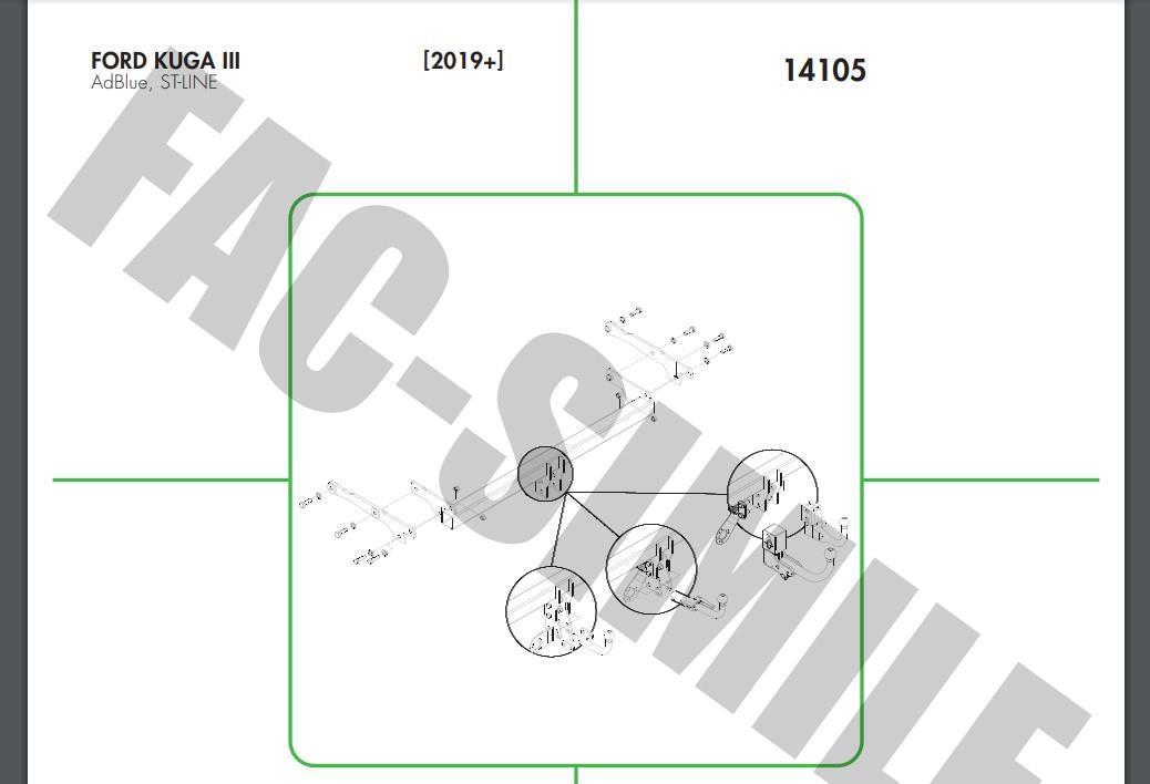 DİKEY SÖKTAK FORD KUGA III