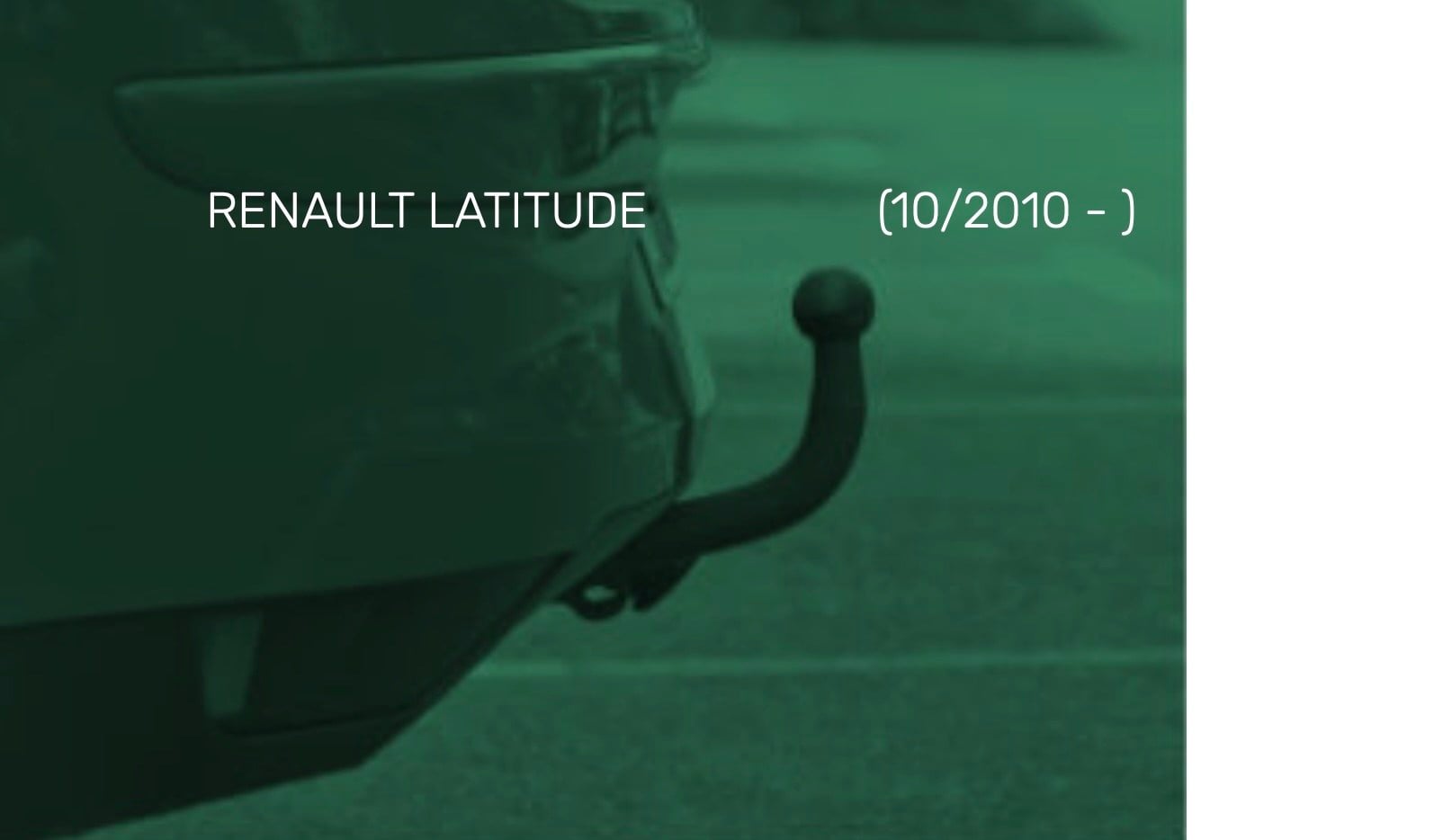 RENAULT LATITUDE (10/2010 - )