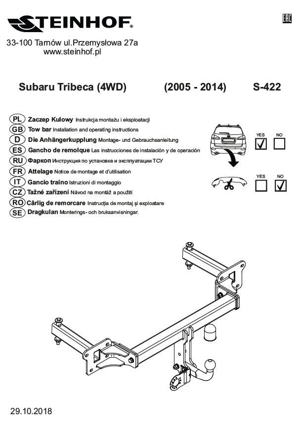 SUBARU TRİBECA