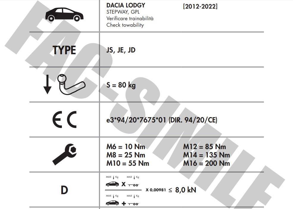 DACİA LODGY - LODGY STEPWAY