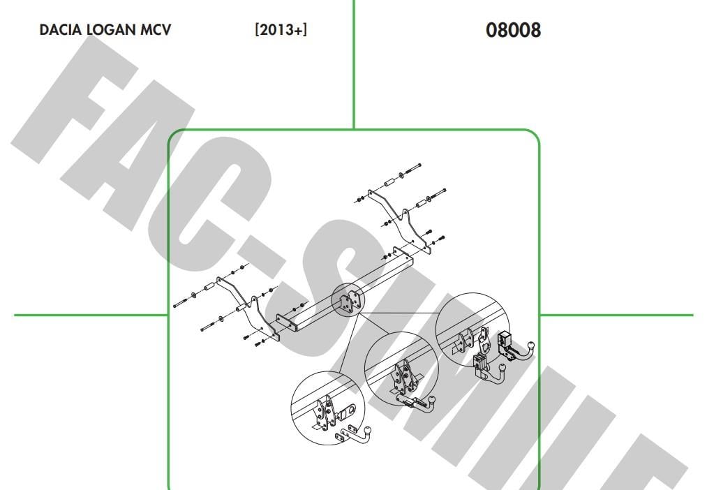 DACİA LOGAN MCV 20013-2020 