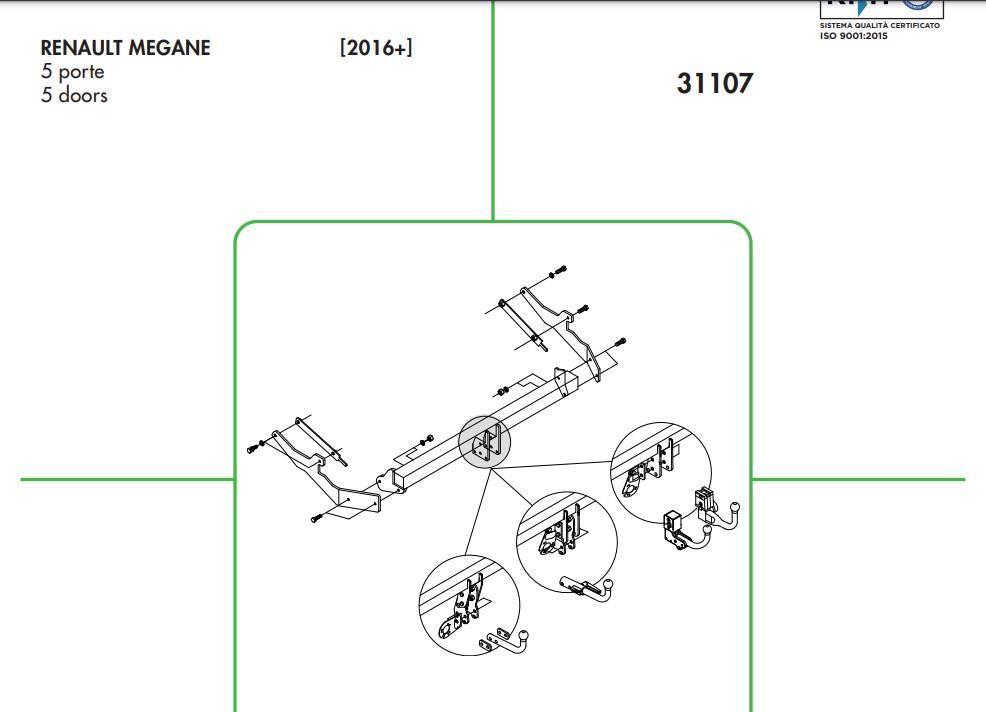 DİKEY SÖKTAK RENAULT MEGANE