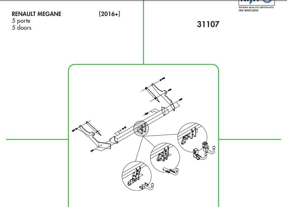 YATAY SÖKTAK RENAULT MEGANE