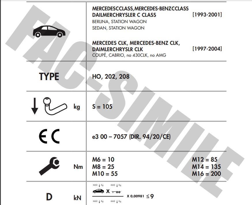 YATAK SÖKTAK MERCEDES C SERİSİ - CLK