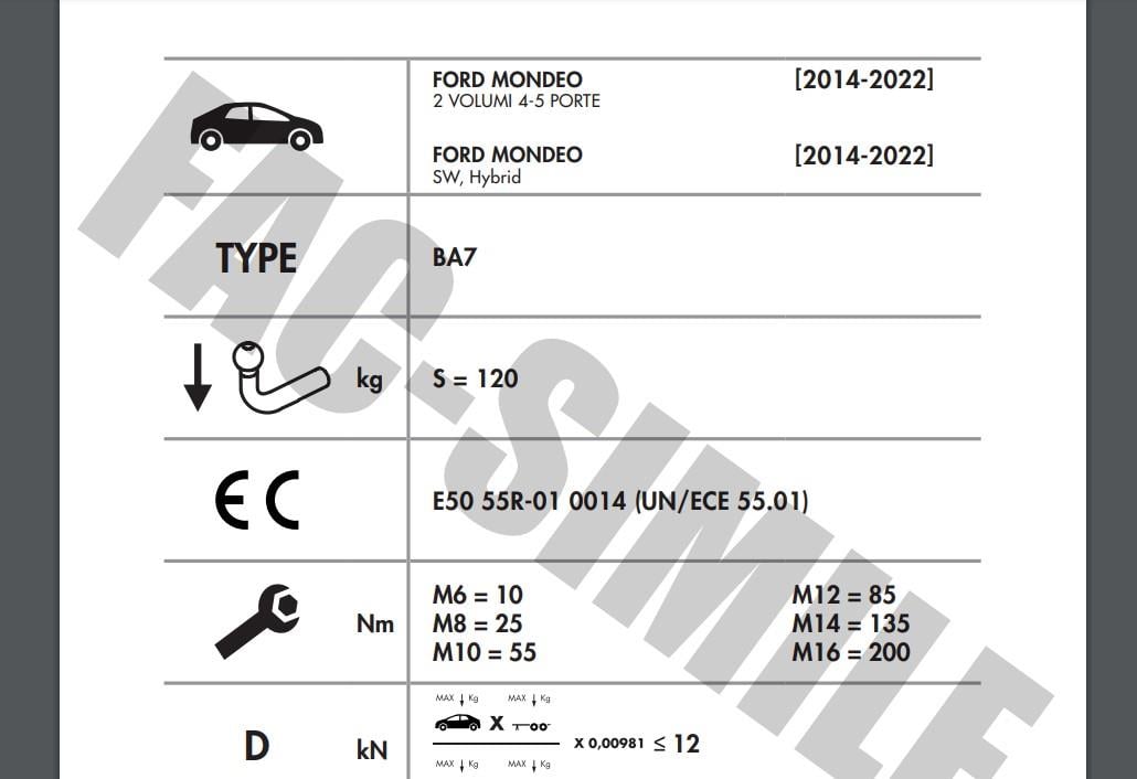 FORD MONDEO