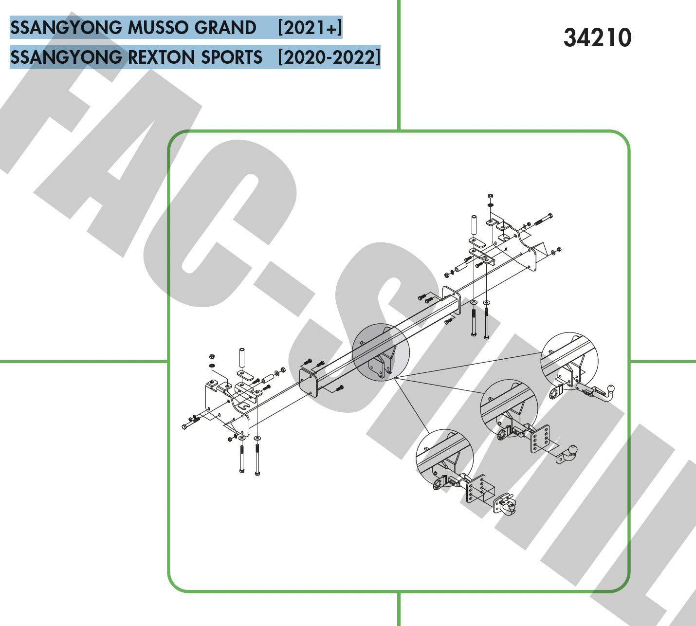 SSANGYONG Musso Grand - Rexton UR