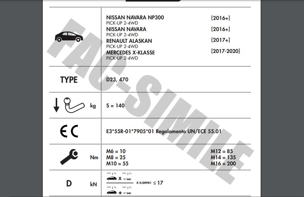 NİSSAN NAVARA - MERCEDES X CLASS - RENAULT ALASKAN - NP300
