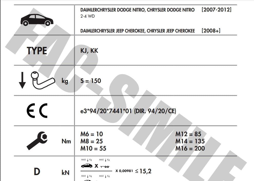 DODGE NİTRO - JEEP CHEROKEE 