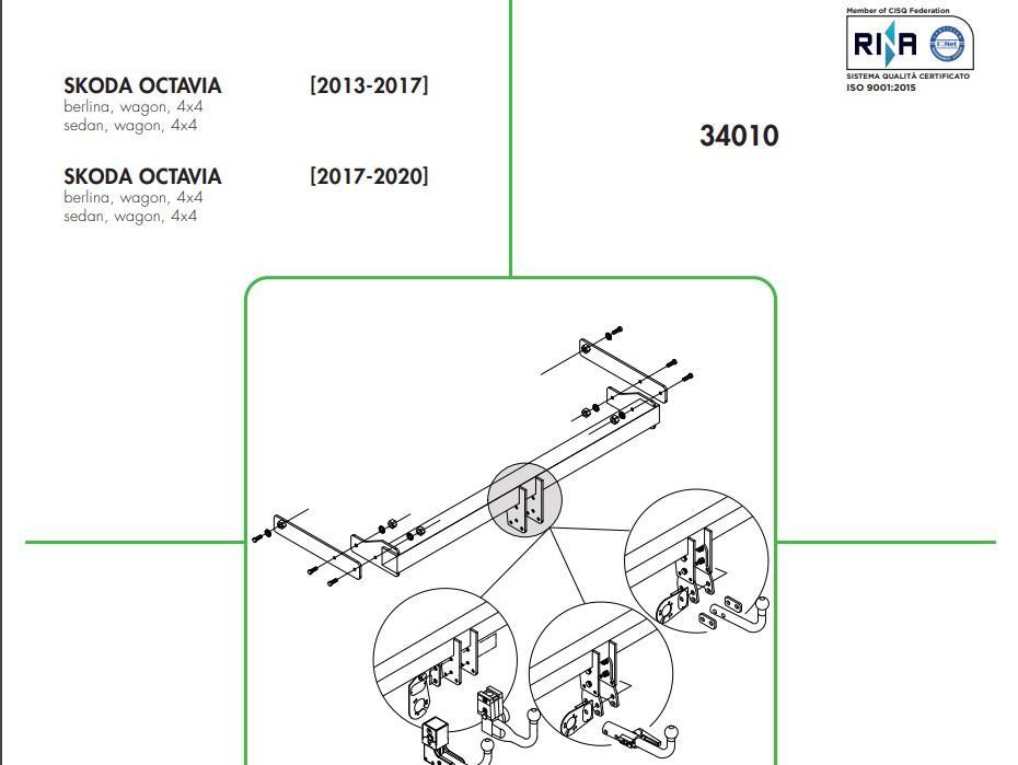 YATAY SÖKTAK SKODA OCTAVİA