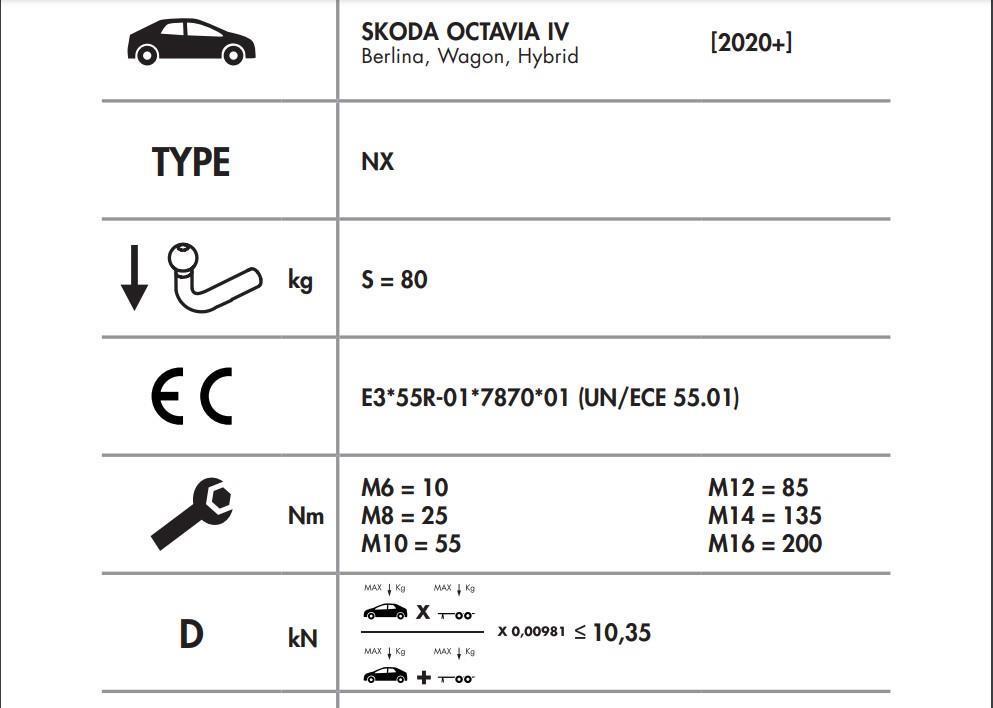 DİKEY SÖKTAK SKODA OCTAVİA