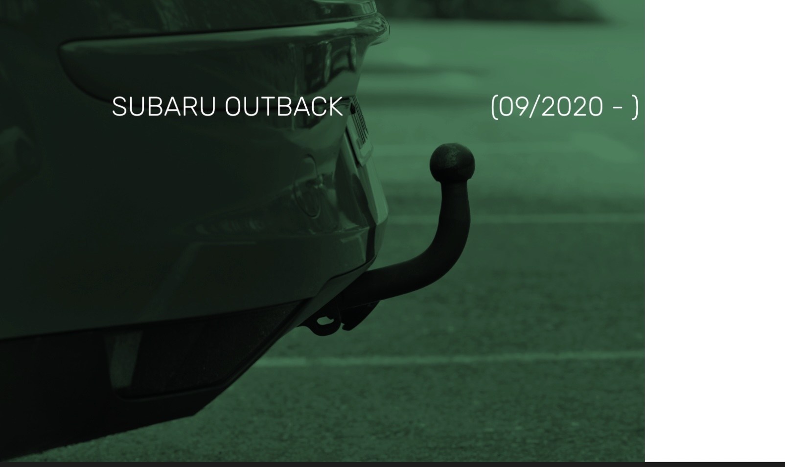 Subaru Legacy Outback 09/2020- 