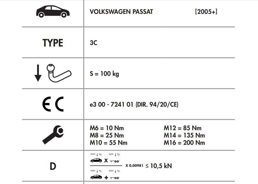 YATAY SÖKTAK VOLKSWAGEN PASSAT SW -  ARTEON