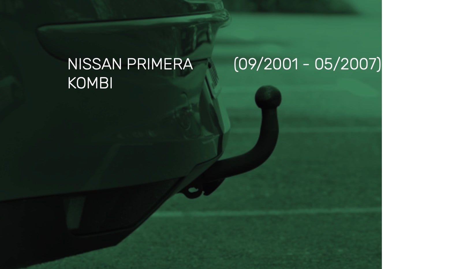 NISSAN PRIMERA Station (09/2001 - 05/2007)