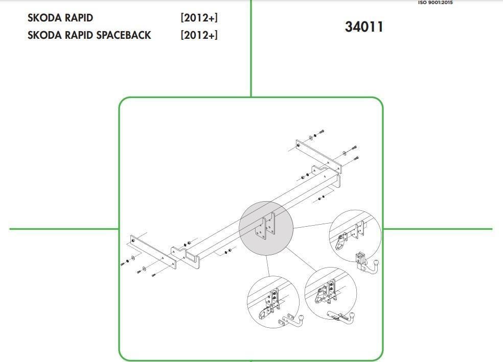 DİKEY SÖKTAK SKODA RAPİD
