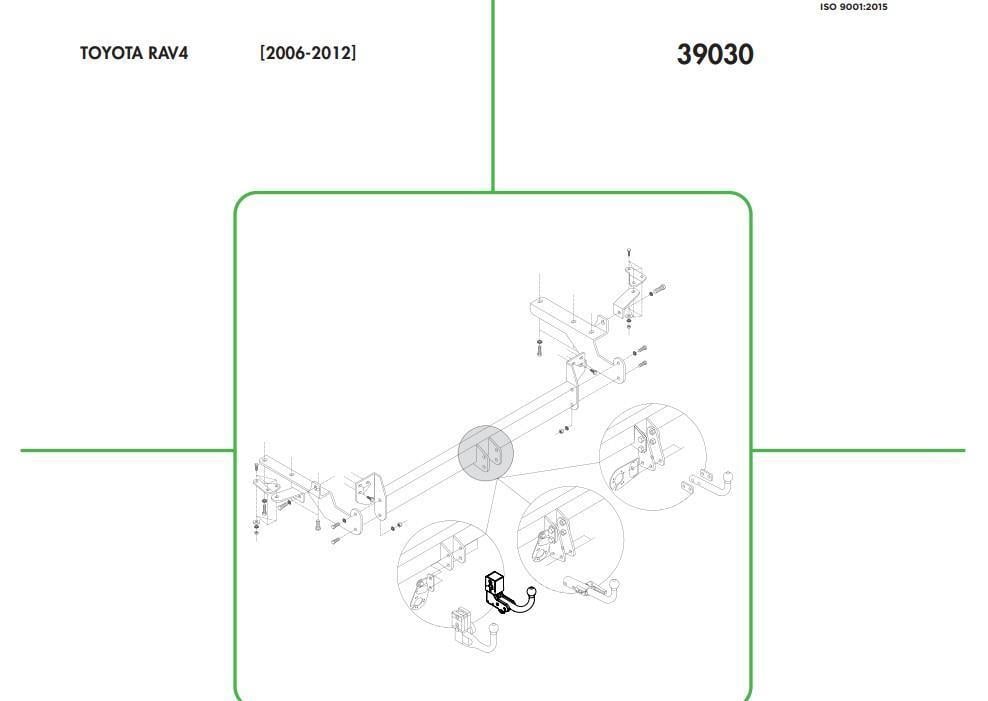 DİKEY SÖKTAK TOYOTA RAV4