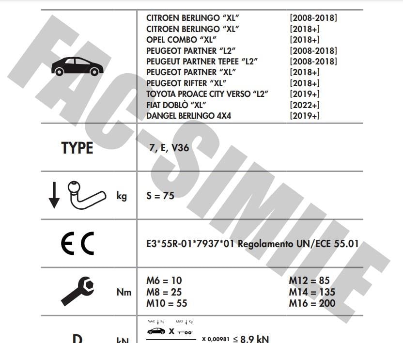 UZUN ŞASE CİTROEN  BERLİNGO -  PEUGEOT PARTNER - RİFTER - TOYOTA PROACE CİTY - FİAT DOBLO - OPEL COMBO - PARTNER TEPE