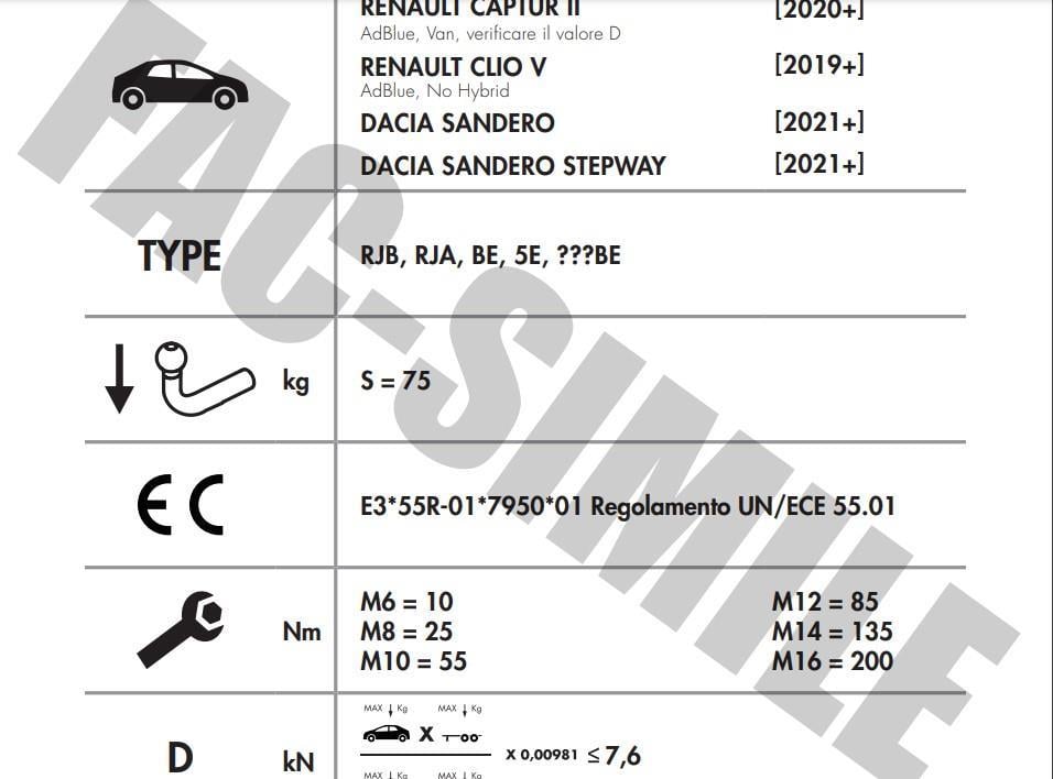YATAY SÖKTAK DACİA SANDERO  -  SANDERO STEPWAY  - CLİO - RENAULT CAPTUR - MİTSUBİSHİ COLT 