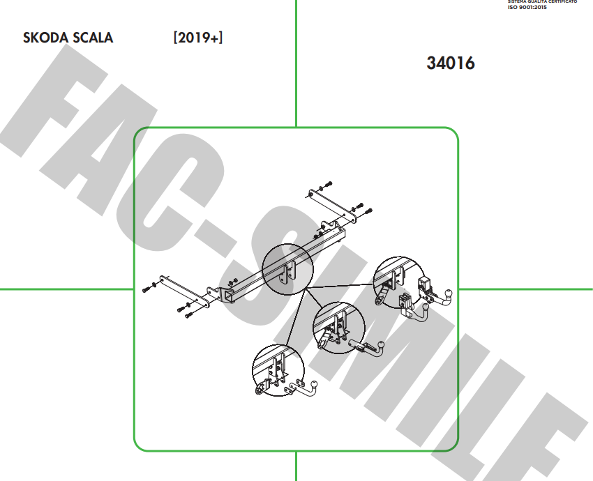 SKODA SCALA YATAY SÖKTAK