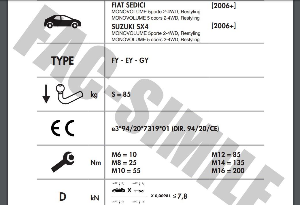 FİAT SEDİCİ - SUZUKI SX4