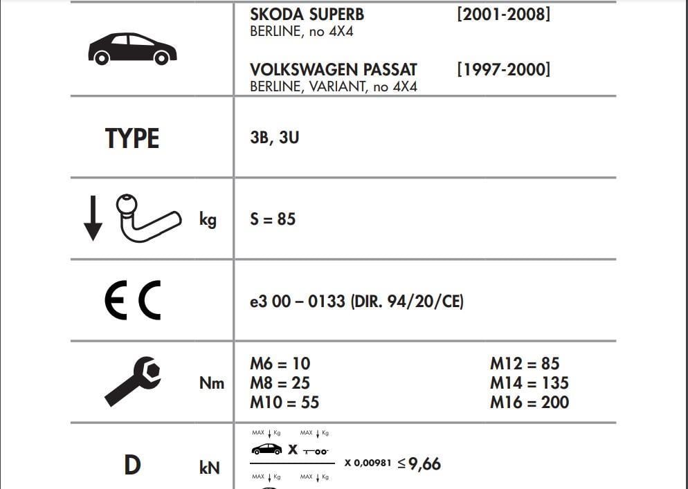 YATAYSÖKTAK SKODA SUBERB - VOLKSWAGEN PASSAT 