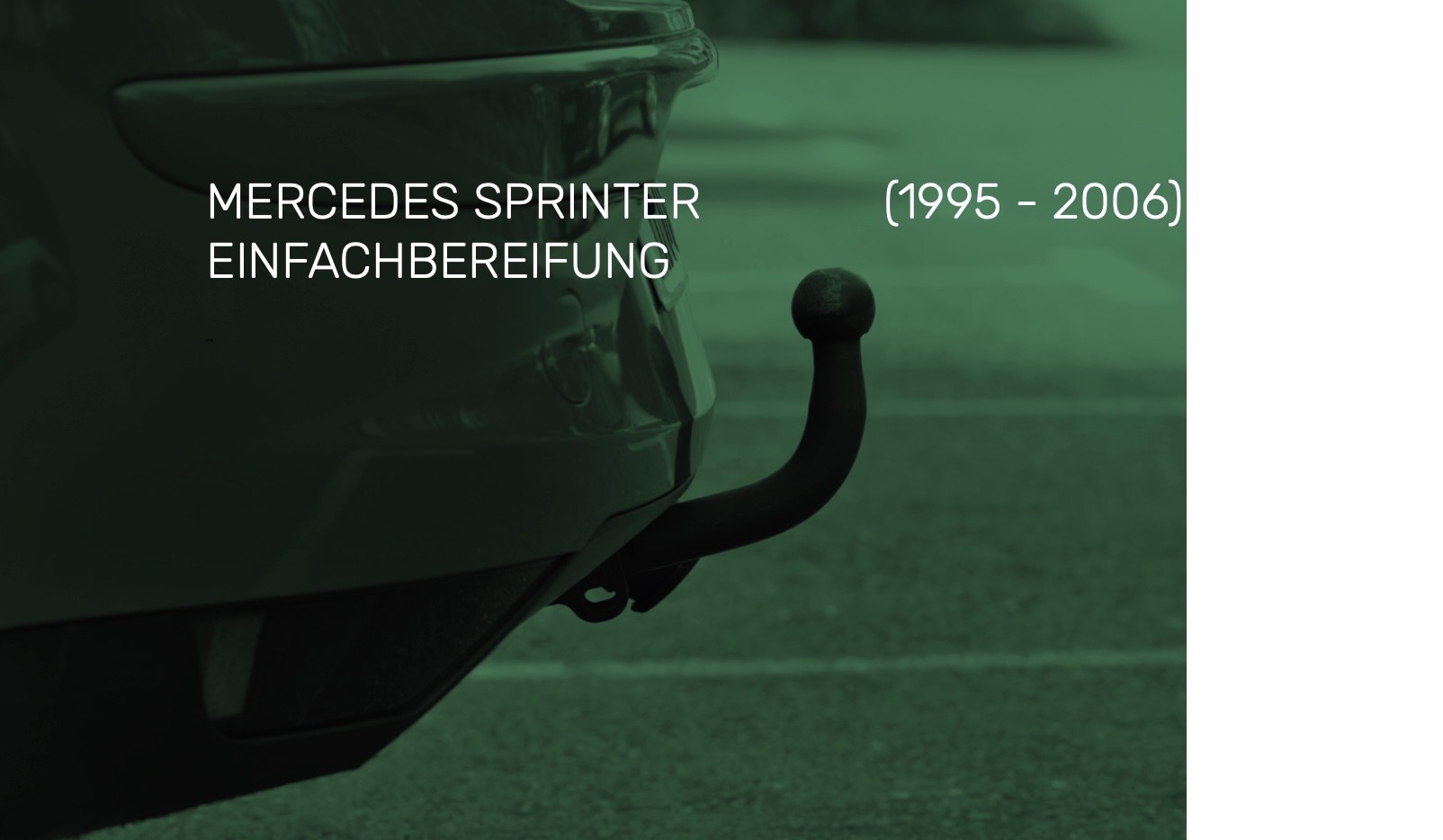 MERCEDES SPRINTER (1995 - 2006) Tek Aks