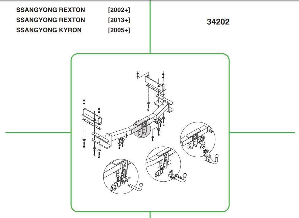 DİKEY SÖKTAK SSANGYONG KYRON - REXTON