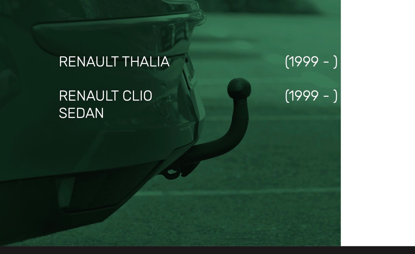 RENAULT SYMBOL (1999 - ) RENAULT CLIO SEDAN (1999 - )