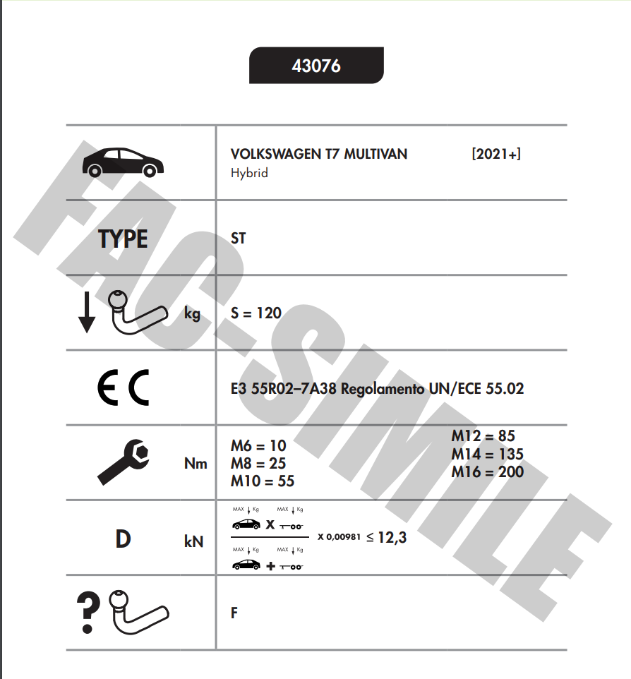 VOLKSWAGEN TRANSPORTER T7 MULTİVAN
