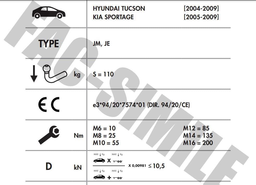 YATAY SÖKTAK HYUNDAİ TUCSON - KİA SPORTAGE