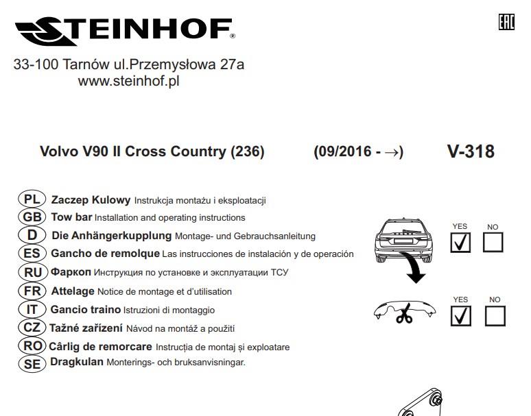 VOLVO V90 - Cross Country