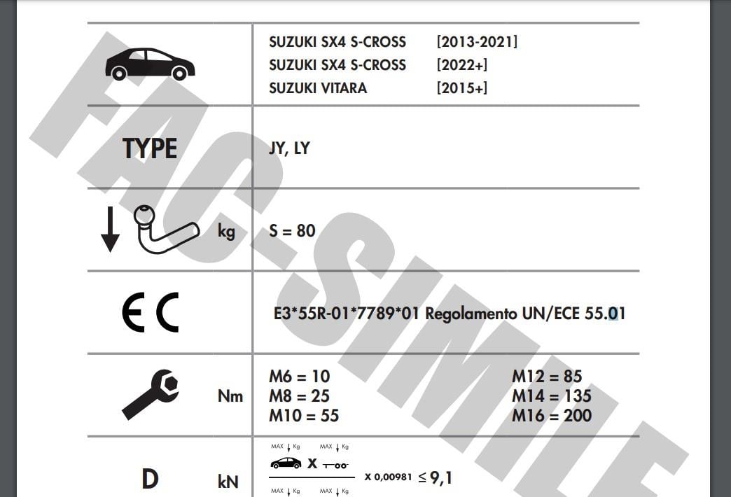 SUZUKİ VİTARA - SX4 S-CROSS 