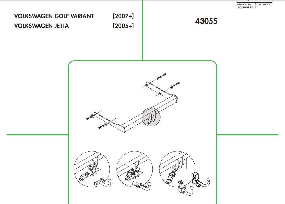 DİKEY SÖKTAK VOLKSWAGEN GOLF - JETTA