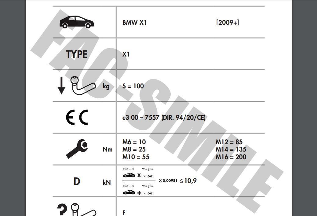 DİKEY SÖKTAK BMW X1