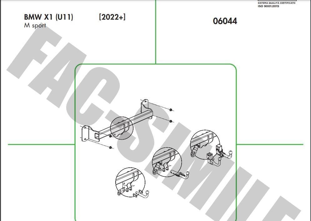 DİKEY SÖKTAK BMW X1 - İX1 , MINI Countryman