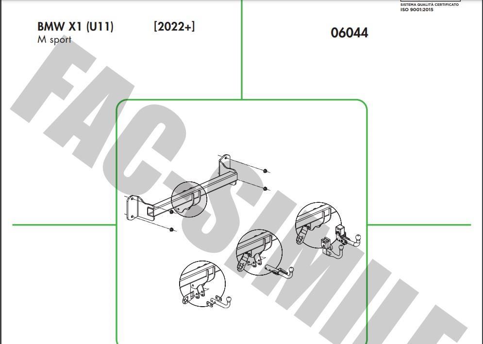 YATAY SÖKTAK BMW X1 İX1 , MINI Countryman