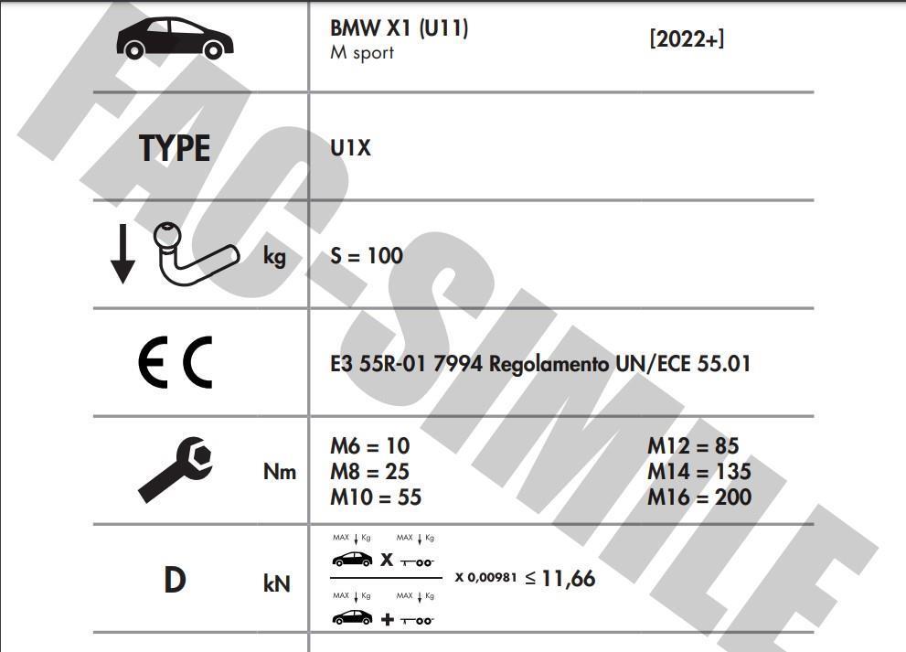 DİKEY SÖKTAK BMW X1 - İX1 , MINI Countryman