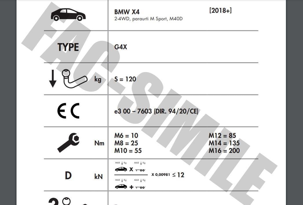 YATAy SÖKTAK BMW X4
